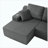 130" U-Shaped Modular Sectional Sofa with Chaise