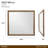Portrait Mirror - Sienna Brown