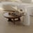 Modern simple round coffee table-104977300