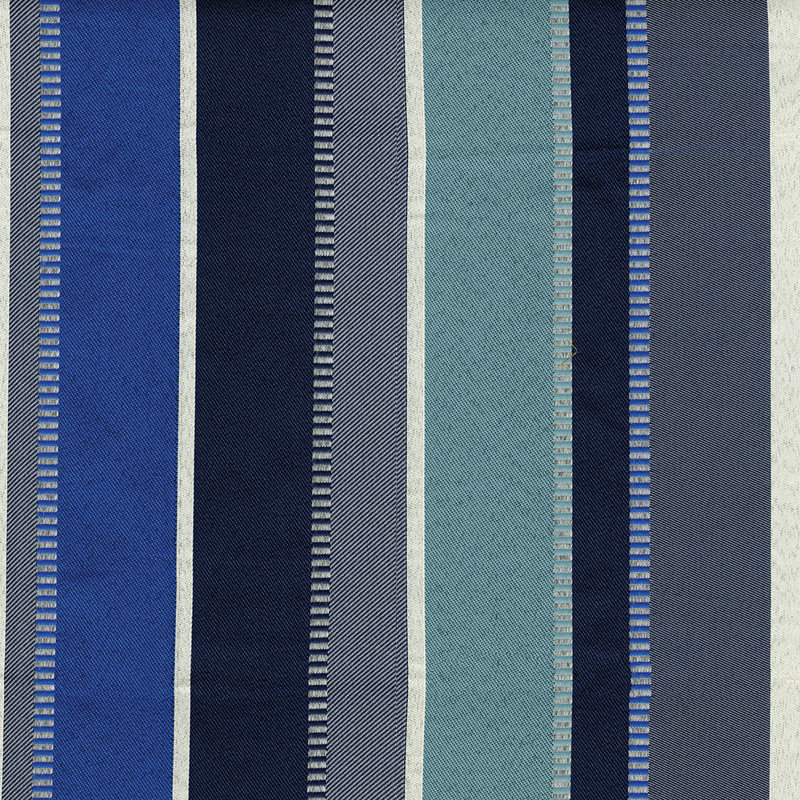 Tissu Ashford, Bleu / bleu sarcelle / noir