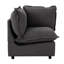 Chaise rembourrée moderne en tissu Conner-122850677