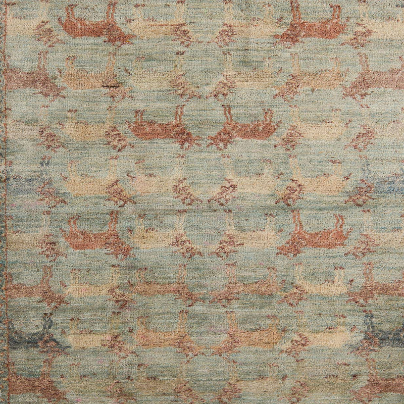 Abstract Indoor Rug, Square 8'