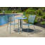 Fauteuil de patio empilable avec coussin Martini