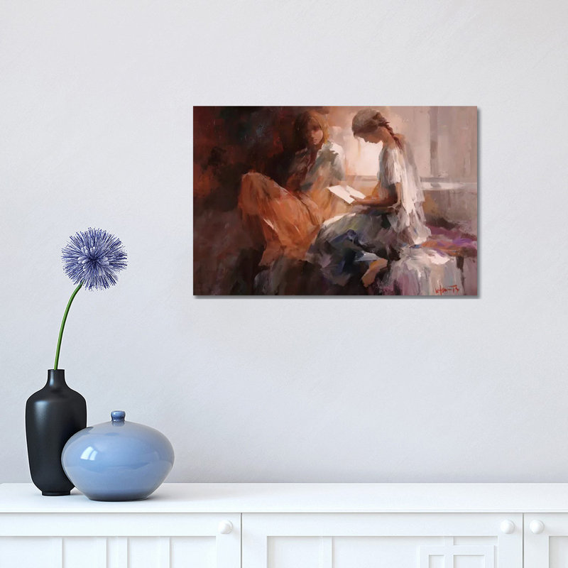 Koi III 1 Piece Wrapped Canvas Painting, 30.48 cm H x 45.72 cm W