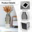 Belizario Glass Floor Vase