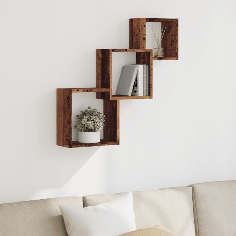 Cvitko Floating Shelf, Old Wood