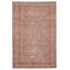 Machine Washable Zolotas Oriental Rust/Brown/Gray Area Rug-2003644820