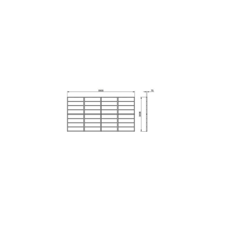 Forest Garden Solid Wood Base/Foundation Kit