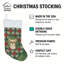 Chaussette de Noël fauve Chihuahua