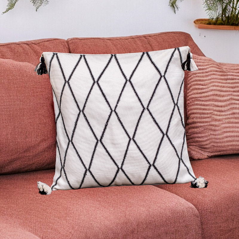 Housse de coussin en coton Novica