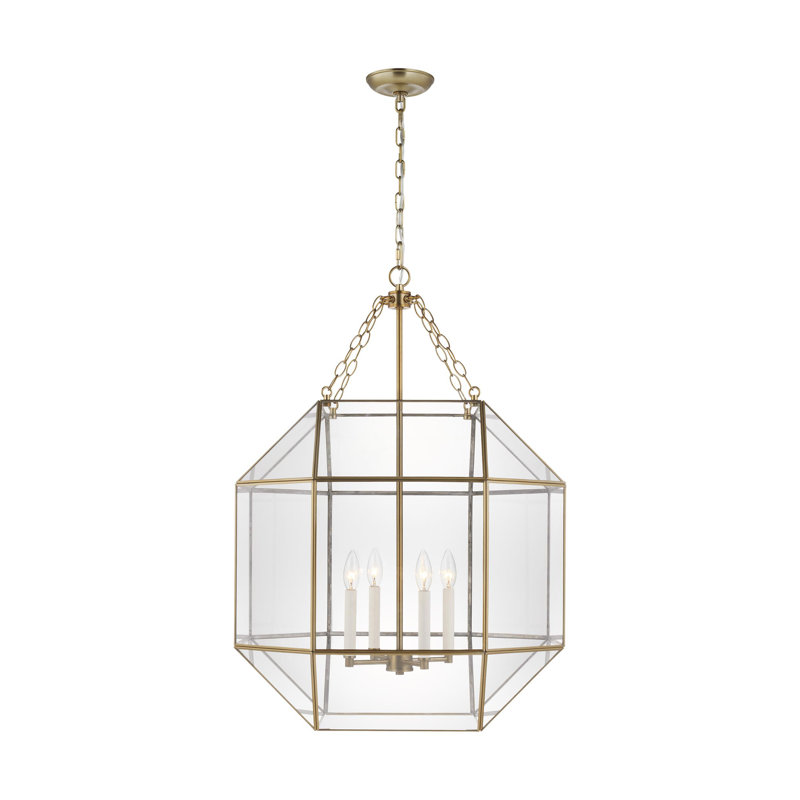 Morrison 4 - Light Pendant, Satin Brass, 60W, No
