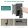 10" Pressure Balanced Rain Shower System with Push Button Diverter, Rough-in Valve and Handheld Spray