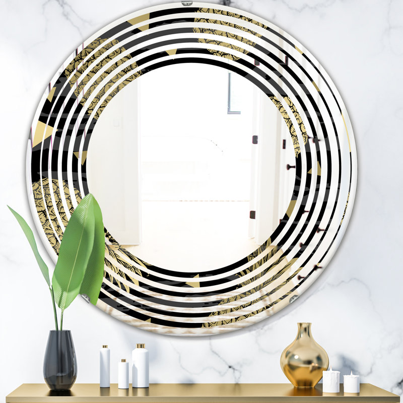 Miroir mural Wave, H 31,5 po x l po