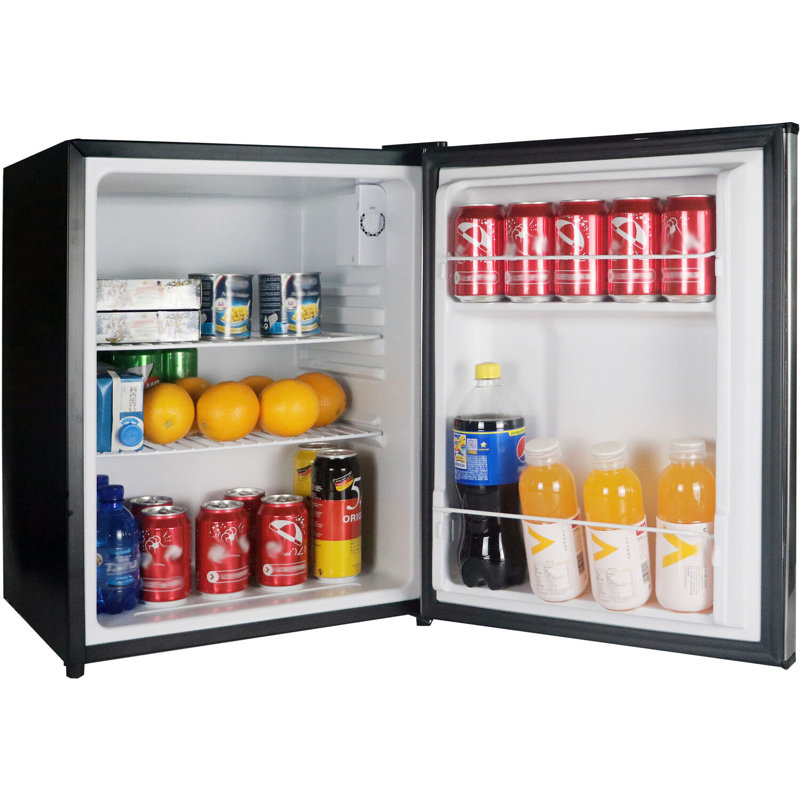 Magic Chef 2.4 Cu. Ft. Stainless Steel Compact Refrigerator