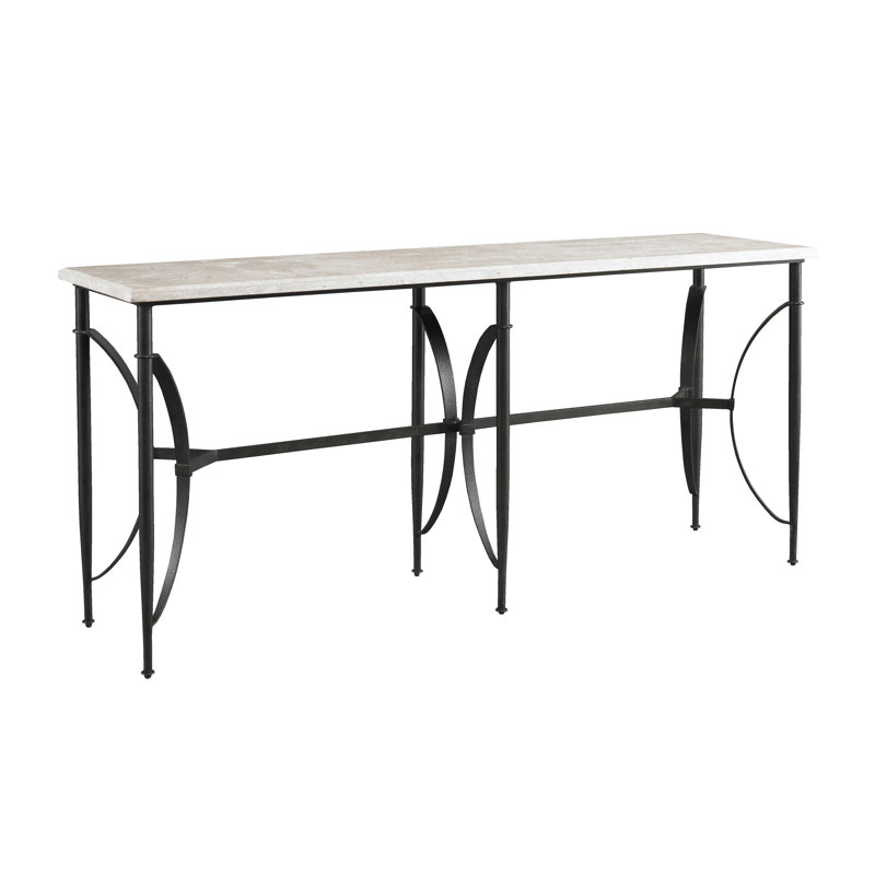 Alfies 72'' W Stone Console Table