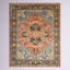 Tapis oriental en laine / coton noué à la main Centerview-947288482