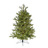 Lighted Artificial Pine Christmas Tree