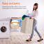 Bhargava Fabric Laundry Hamper with Handles-57282658-57282661