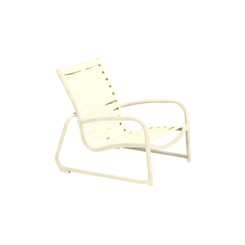 Fauteuil de patio Millennia EZ Span ™, Bleu royal, Coquillage