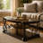 Gennaro Glass Top Coffee Table