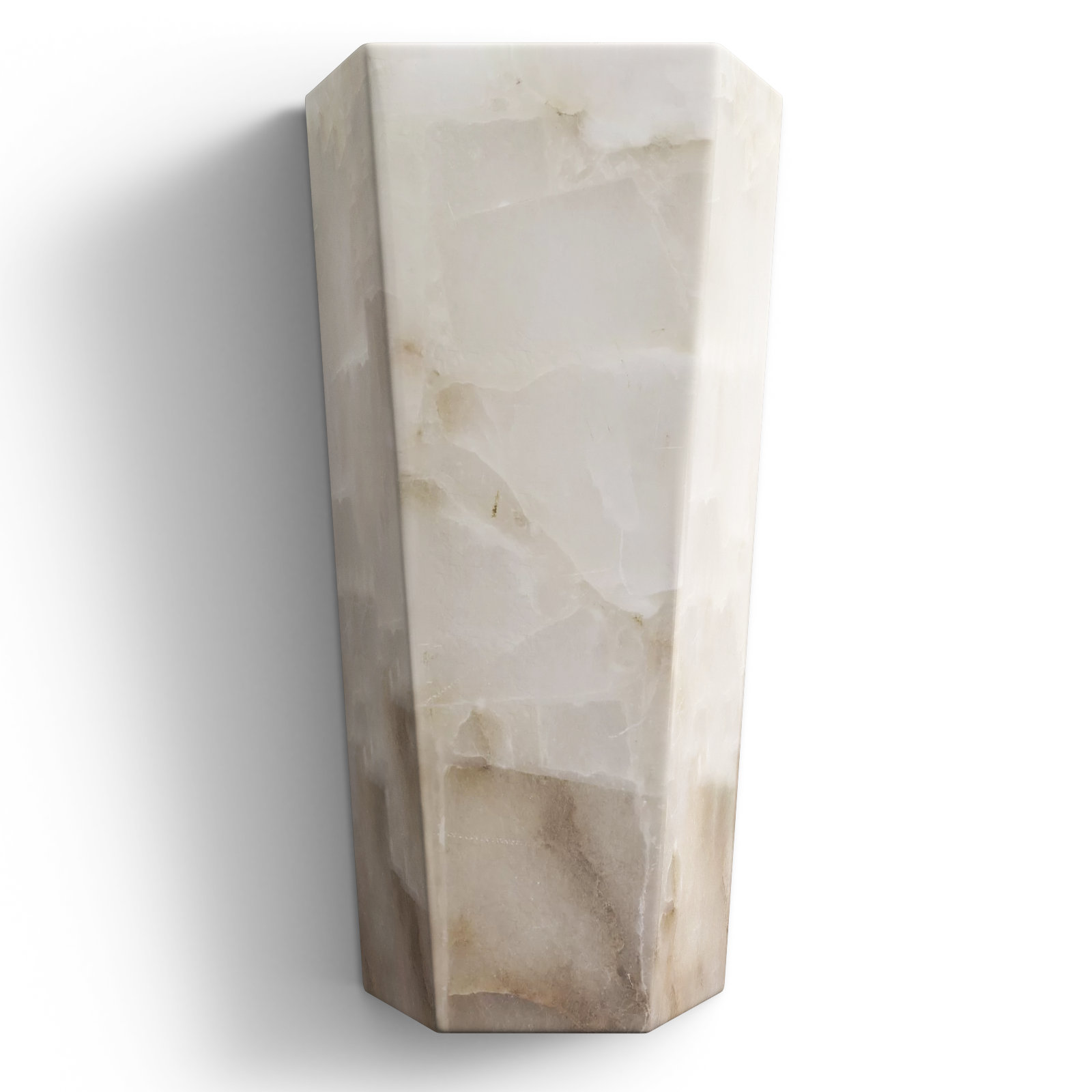 Taj Single Light Dimmable Flush Mounted Sconce