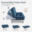 Canapé-lit convertible futon avec mousse à mémoire de forme-1431834980