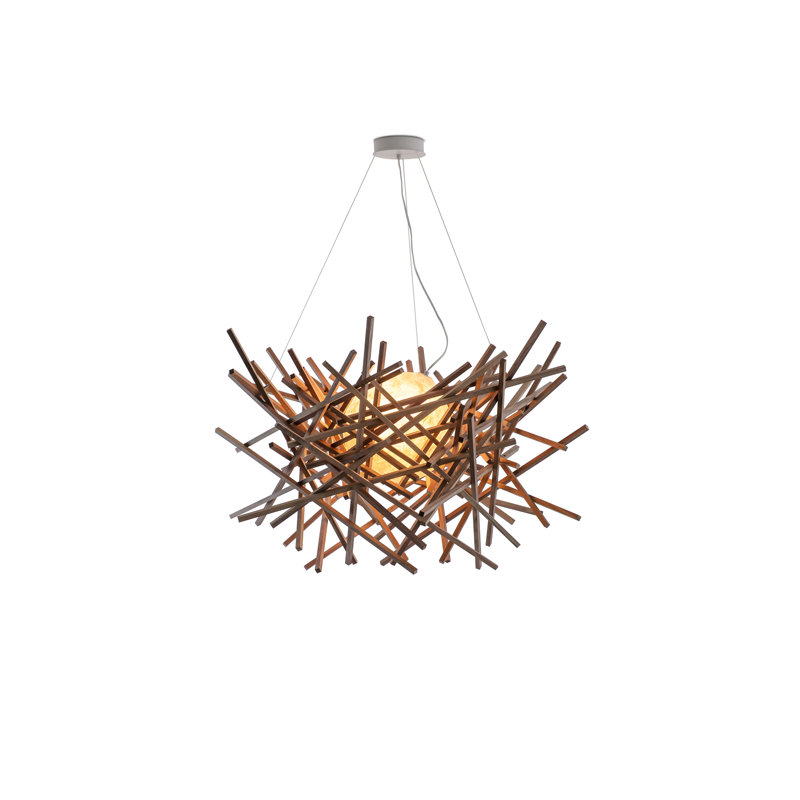 Cura 1 - Light Pendant, 3000K, Walnut
