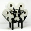 Roquefort Free Standing Toilet Paper Holder