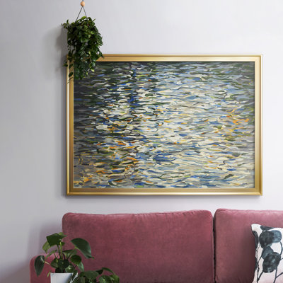 «Water Reflections», toile tendue avec châssis_UBRM176