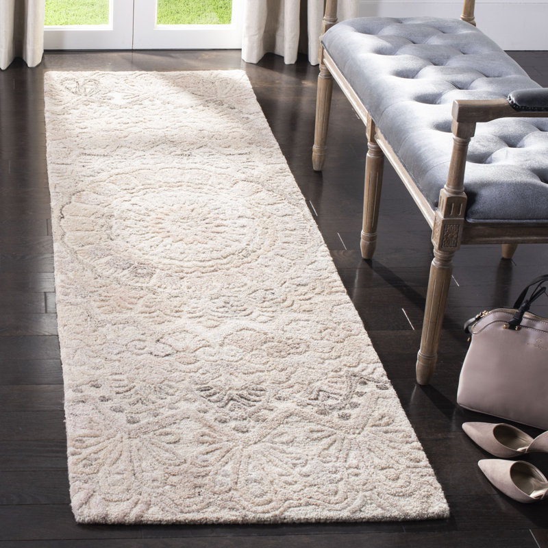 Husted Hand Tufted Performance Oriental Rug, Runner 2'3" x 16'