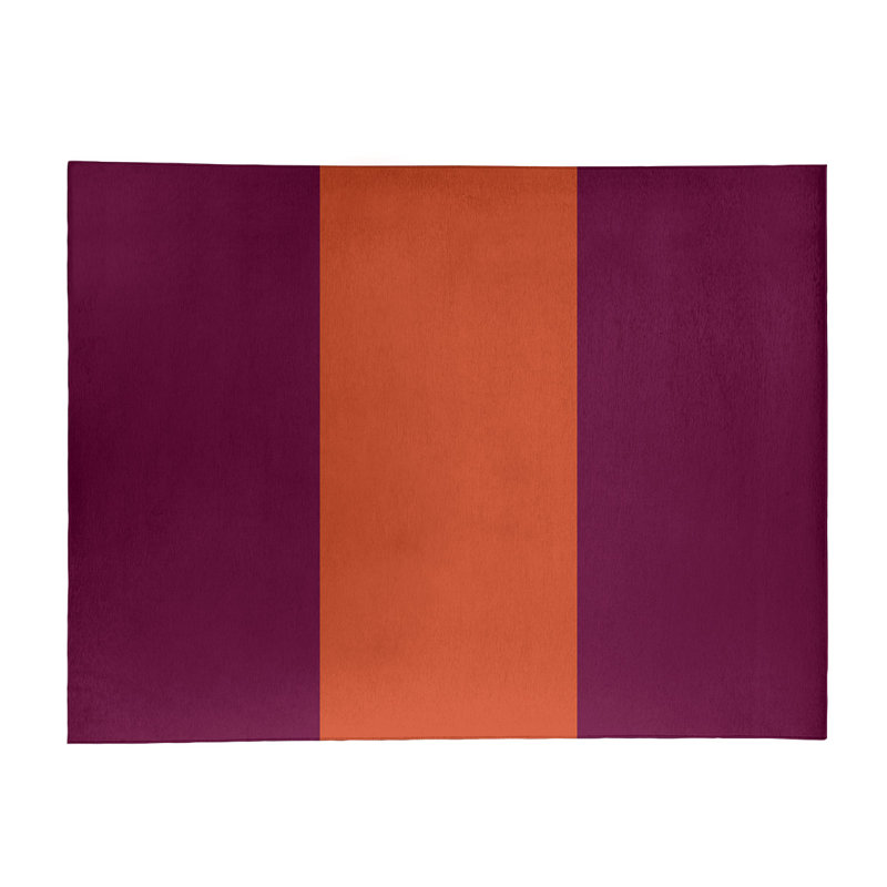 Tapis rose/orange, Rectangle 9 pi x 12 pi
