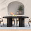 Ansel 39.37'' Concrete Outdoor Dining Table-109248292