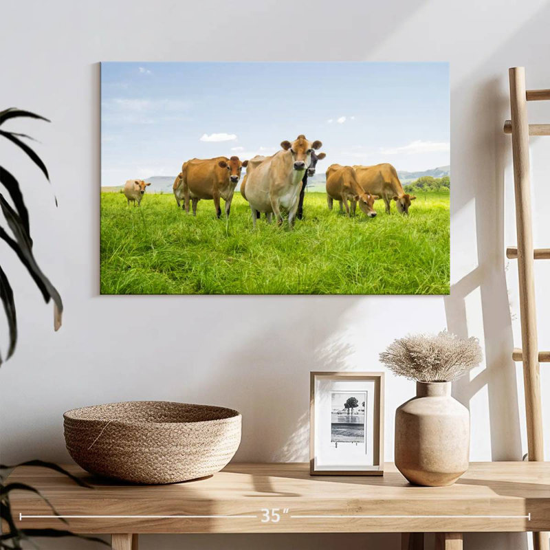 Farm Cattle, 16" H x 24" W
