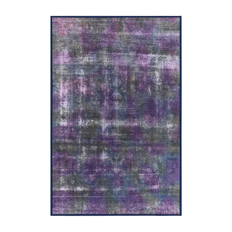 Riback Abstract Indoor Rug, Rectangle 2' x 4'