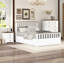 Ensemble de chambre à coucher 3 pièces en bois massif-89019148