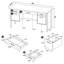 Bureau 4 tiroirs Azura