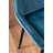 Eubanks High Gloss Double Pillar Dining Table Set with 4 Luxury Velvet Upholstered Dining Chairs-1706162175-1671089130-1671089129