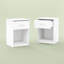 Anarie Floor Shelf Side Table Set-69906866