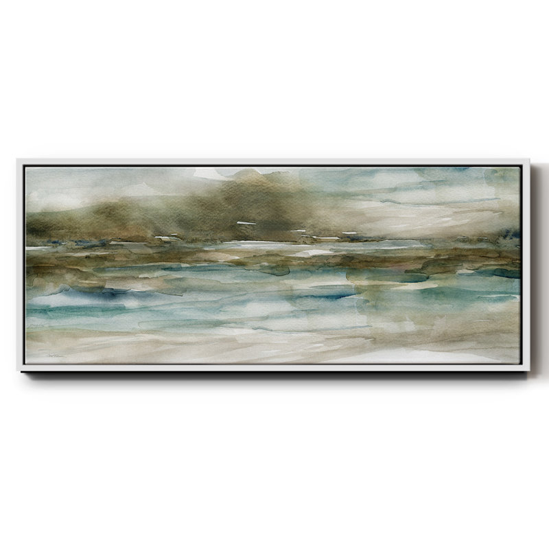 Riverbank- Framed Canvas