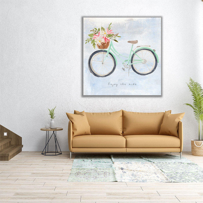 Enjoy the Ride I - reproduction d'art sur toile, H 12 po x l 12 po