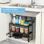 Tablette de rangement extensible et empilable pour armoire de cuisine, support de comptoir réglable pour maximiser l'espace vertical, rangement robuste