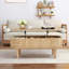 39.37'' W Oval Lift Top Coffee Table With Storage-1667876210