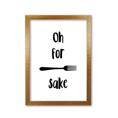 Forks Sake - Print