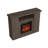 47.2"W TV Stand Electric Fireplace With Mantel