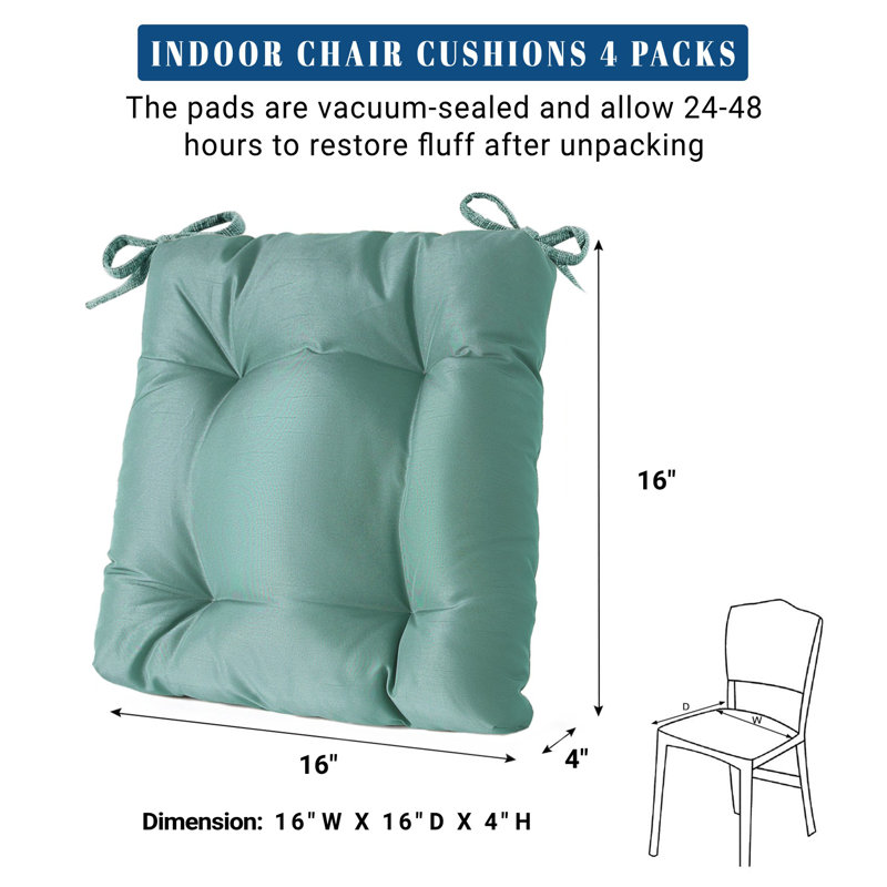 Indoor Seat Cushion, Green