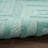 Foundry Select Versatile Diamond Aqua/Teal Indoor/Outdoor Area Rug-127167032