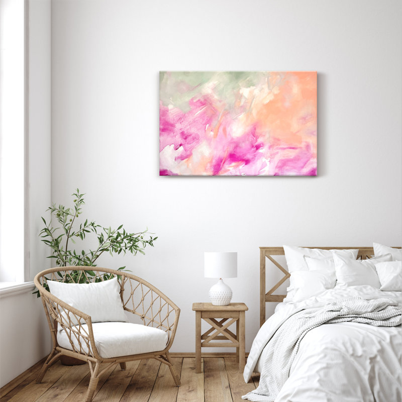 Spring Garden II Print by Stefanie Bales, Wrapped Canvas, 12" H x 18" W x 1.5" D, Does Not Apply