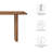 Modway Amistad Wood Bench-89025495-89025494