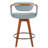 Dirksen Swivel Upholstered Counter Stool with Solid Wood Frame-462427345-524708214