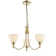 Barium 3 - Light Shaded Chandelier